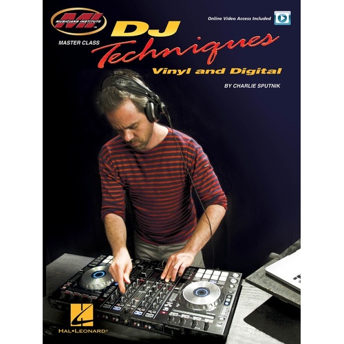 Dj Techniques Vinyl And Digital Book/Olv (Softcover Book/Online Video)
