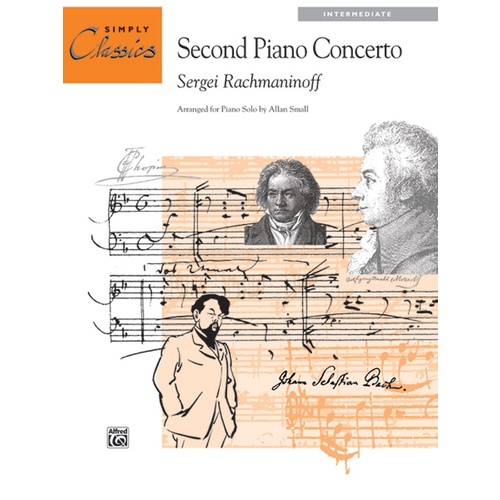 Piano Concerto No. 2 Simplified Piano Solo