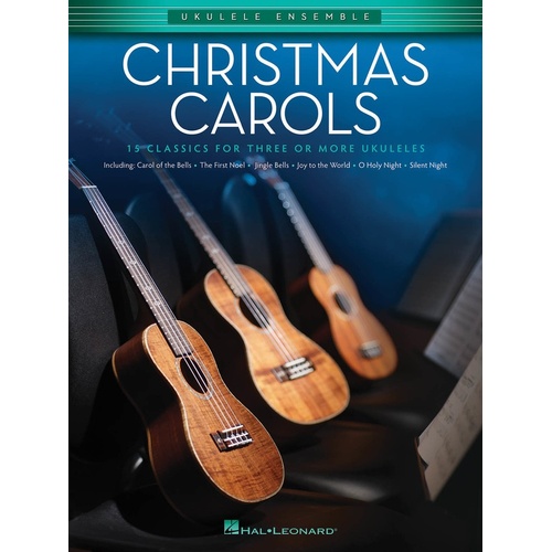 Christmas Carols Ukulele Ensemble (Softcover Book)