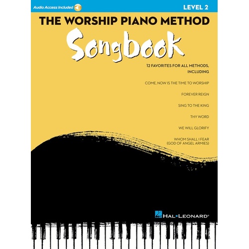 Worship Piano Method Songbook Lev 2 (Softcover Book/Online Audio)