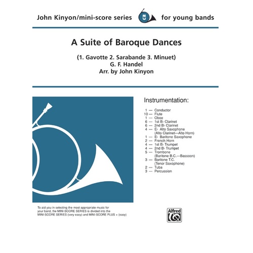 Suite of Baroque Dances for Concert Band Grade 1