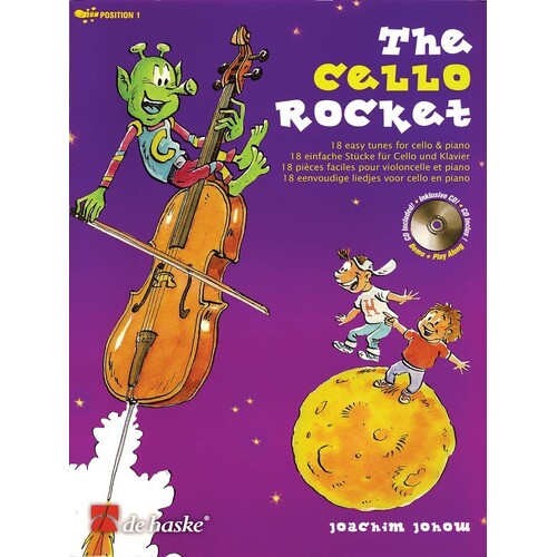 Cello Rocket Cello And Piano Book/CD (Softcover Book/CD)