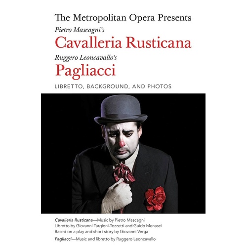 Cavalleria Rusticana and Pagliacci Libretto (Softcover Book)