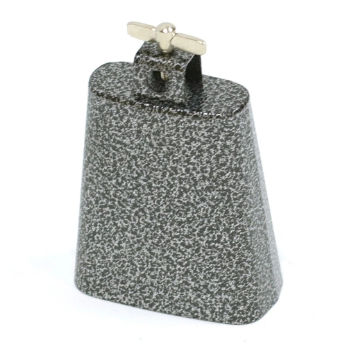 Black Cowbell 115mm (4 1/2in) - Mountable Drum & Percussion Instrument
