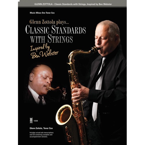 Classic Standards With Strings Tenor Sax Book/CD (Softcover Book/CD)