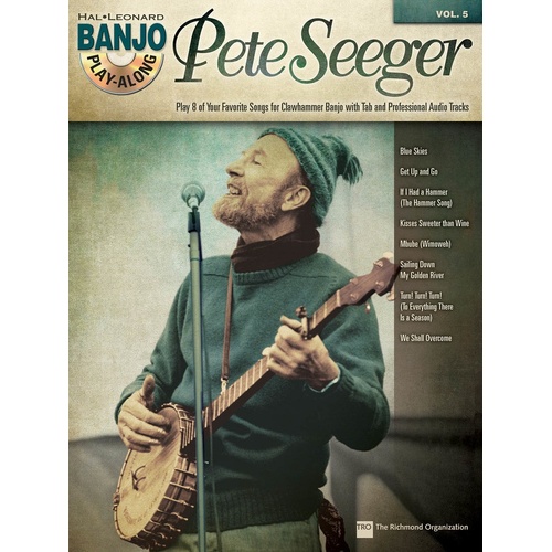 Pete Seeger Banjo Play Along V5 Book/CD (Softcover Book/CD)