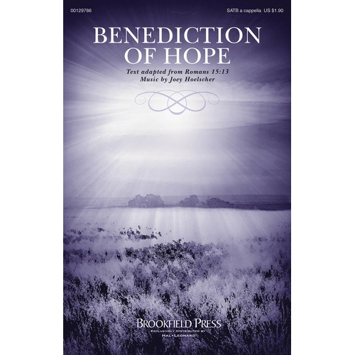 Benediction Of Hope SATB (Octavo)