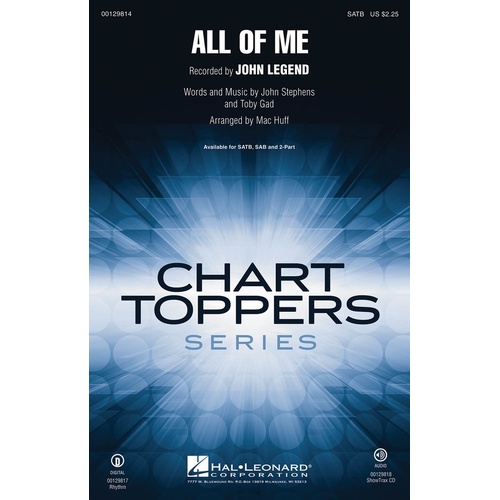 All Of Me ShowTrax CD (CD Only)
