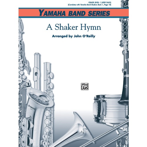 Shaker Hymn Concert Band Sheet Music Grade 1