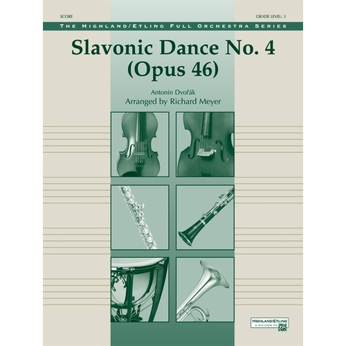 Slavonic Dance No 4 Op 46 Full Orchestra Sheet Music