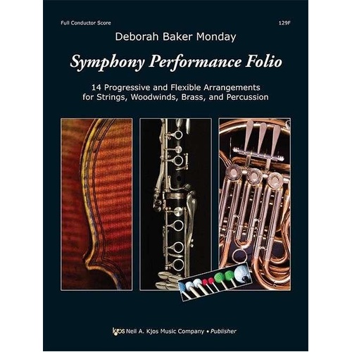 Symphony Performance Folio Score by Neil A. Kjos Music Company, 108 pages