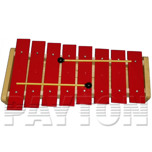 Glockenspiel-Diatonic 8 Red Notes C-C