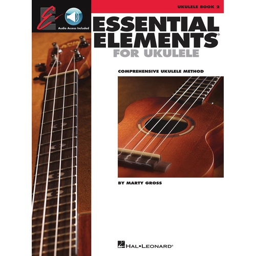 Essential Elements For Ukulele Book 2/Online Audio Essential Elements (Softcover Book/Online Audio)