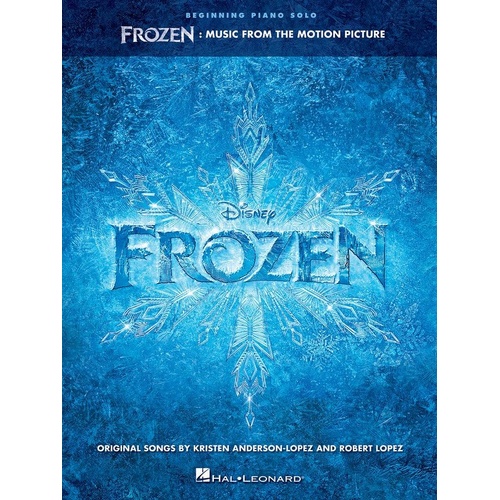 Frozen Beginning Piano Solo Songbook - Hal Leonard, 24 Pages, Includes Popular Songs from Disney Film, Suitable for Beginners