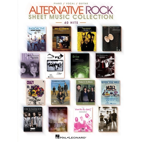 Alternative Rock Sheet Music Collection PVG (Softcover Book)