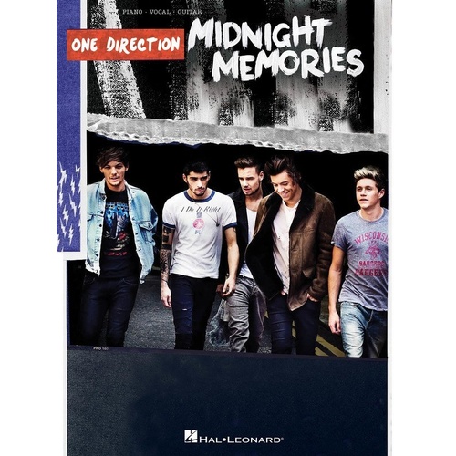 Midnight Memories Piano, Vocal & Guitar Songbook by Hal Leonard