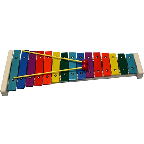 15 Note Coloured Diatonic Glockenspiel
