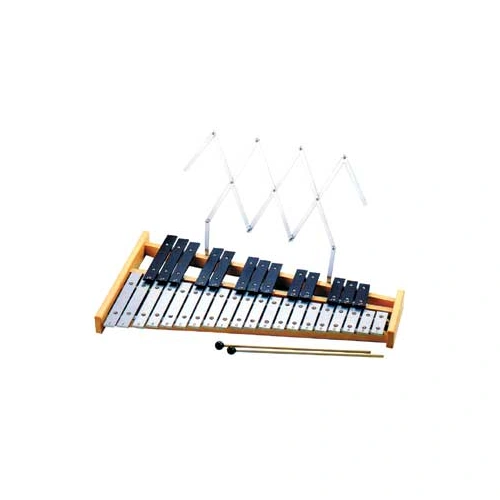 30 Note Chromatic Glockenspiel (G-C) with Sheet Music Holder and Beaters