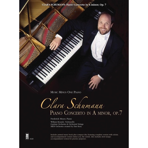 Schumann - Piano Concerto A Min Op 7 Book/2CD (Softcover Book/CD)