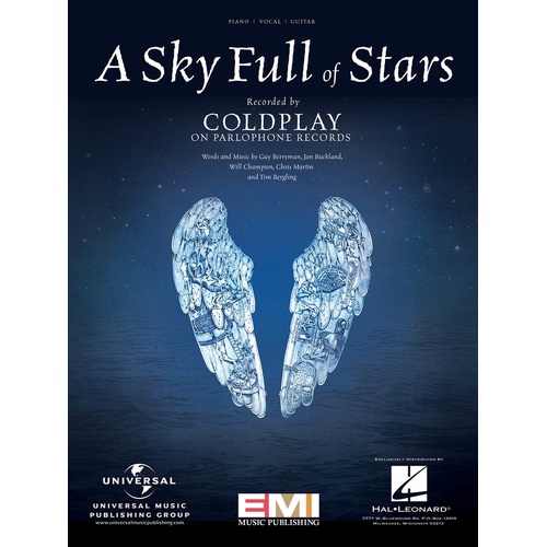 A Sky Full Of Stars PVG S/S (Sheet Music)