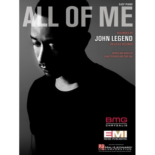 All Of Me Easy Piano S/S (Sheet Music)