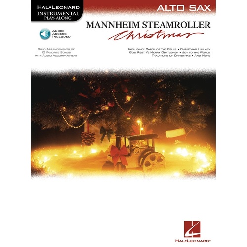 Mannheim Steamroller Christmas Alto Sax Book/Online Audio (Softcover Book/Online Audio)