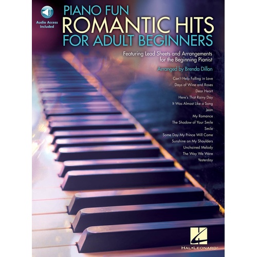 Piano Fun Romantic Hits For Adult Beginners (Softcover Book/Online Audio)