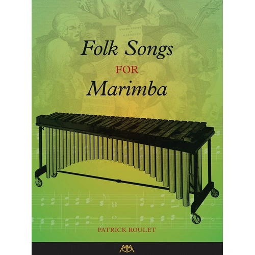 Folk Songs for Marimba by Garwood Whaley - 48 Pages, Tuned Percussion, Various Arrangements for Mallet Players