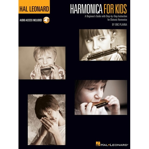 HL Harmonica For Kids Book/Online Audio (Softcover Book/Online Audio)