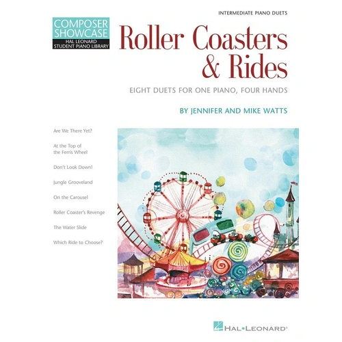 Roller Coasters & Rides Piano Duet Collection
