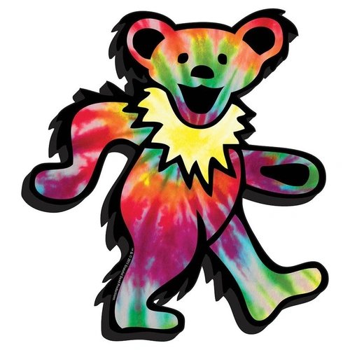 Grateful Dead Bear Logo Chunky Magnet 0.5 x 3.2 x 3.5 inches
