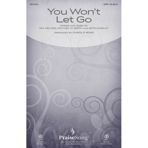 You Wont Let Go SATB (Octavo)