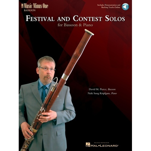 Festival and Contest Solos Bassoon/Piano Book/CD (Softcover Book/CD)