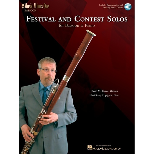 Festival and Contest Solos Bassoon/Piano Book/CD (Softcover Book/CD)
