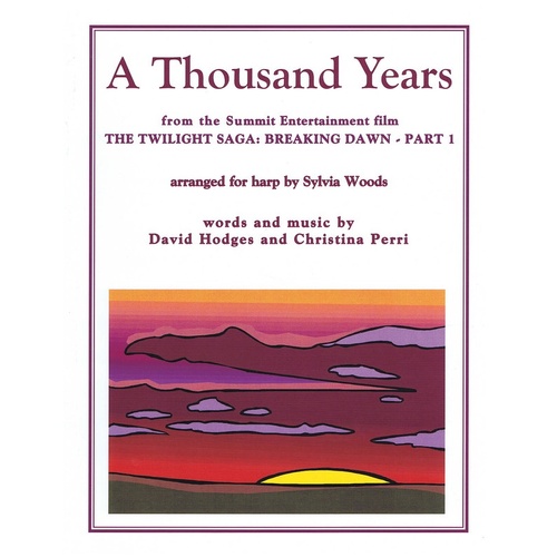 A Thousand Years For Harp (Softcover Book)
