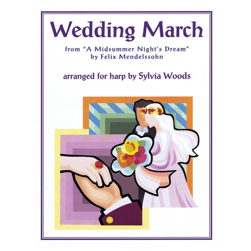 Wedding March For Harp (Softcover Book)