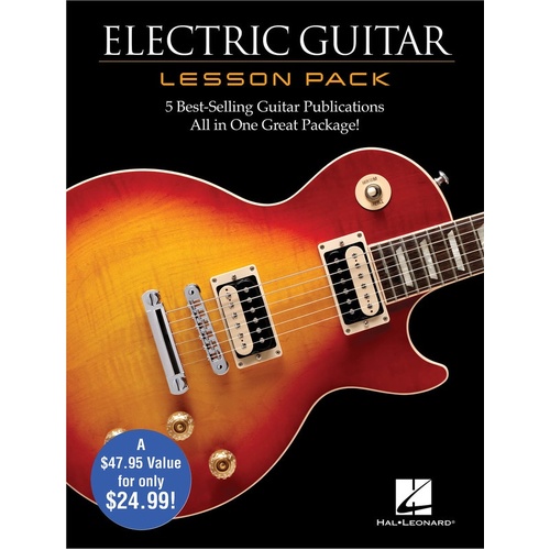 Electric Guitar Lesson Pack Us$24.99 4Books/DVD (Package)