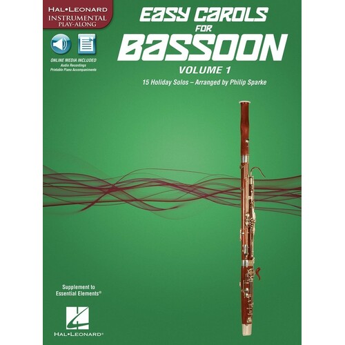 Easy Carols For Bassoon Vol 1 Book/Online Audio (Softcover Book/Online Audio)