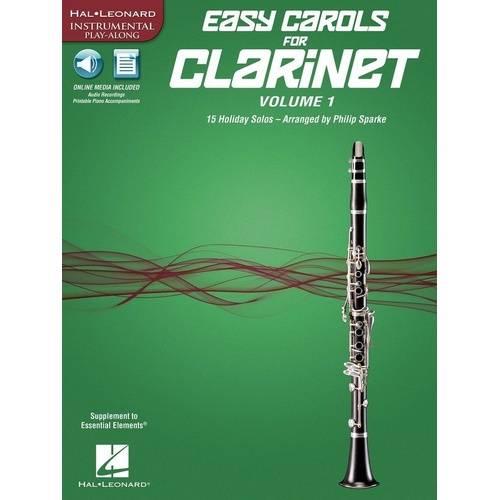 Easy Carols for Clarinet, Vol 1 by Hal Leonard