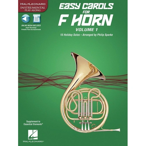 Easy Carols for Horn, Volume 1 - Hal Leonard