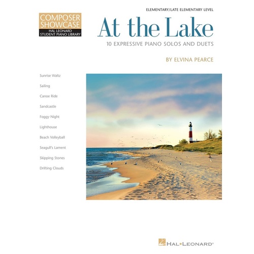 At The Lake 10 Expressive Piano Solos and Duets (Softcover Book)