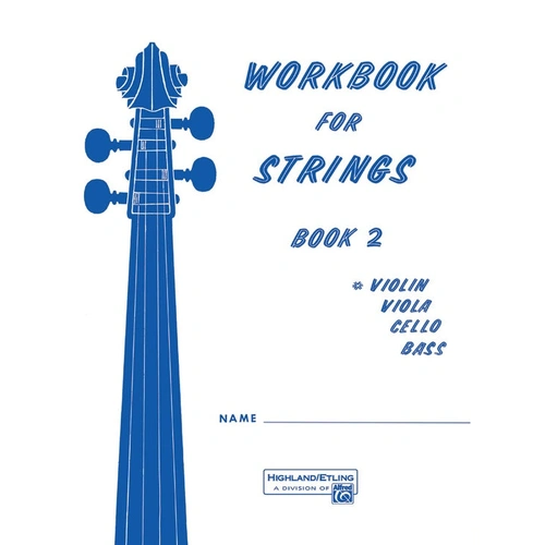 Workbook for Strings Book 2 - Violin