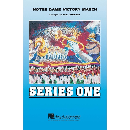 Notre Dame Victory March Marching Band 2 Score/Parts (Pod) (Music Score/Parts)