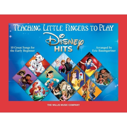 Teaching Little Fingers to Play Disney Hits - Piano Music Book