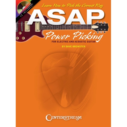 ASAP Power Picking Guitar Book/CD (Softcover Book/CD)