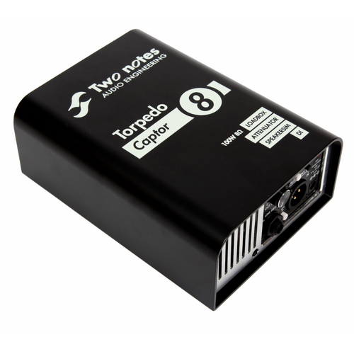 Two Notes Torpedo Captor 8ohm Compact Load Box and Amp DI