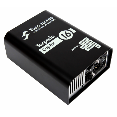 Two Notes Torpedo Captor 16ohm Compact Load Box and Amp DI