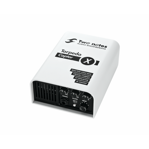 Two Notes Torpedo Captor X 8 Ohm Reactive Load Box with Attenuator and Cab Sim