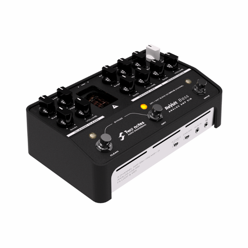 Two Notes Revolt Bass 3 Channel Amp Simulator Pedal