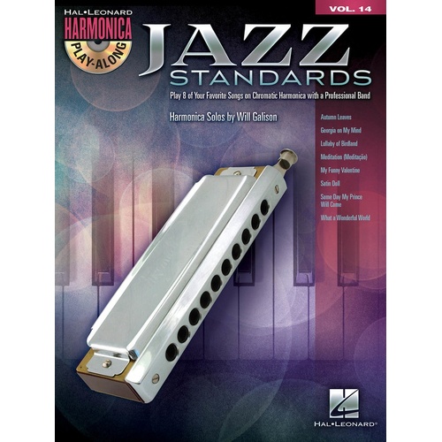 Jazz Standards Harmonica Play Along V14 Book/CD (Softcover Book/CD)